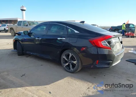 2016 Honda Civic Touring from USA, damaged, VIN 19XFC1F96GE030991